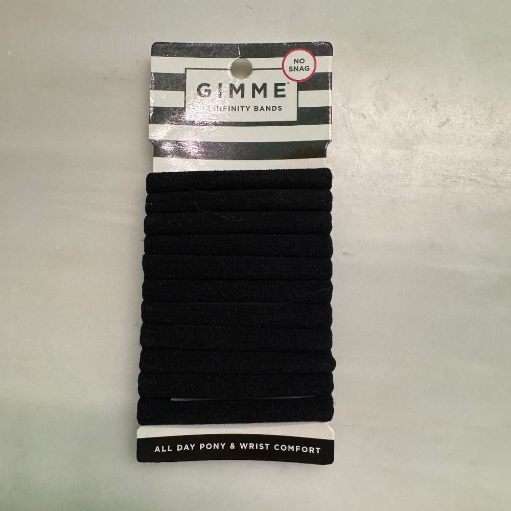 Black Hair Elastics - Free with Purchase